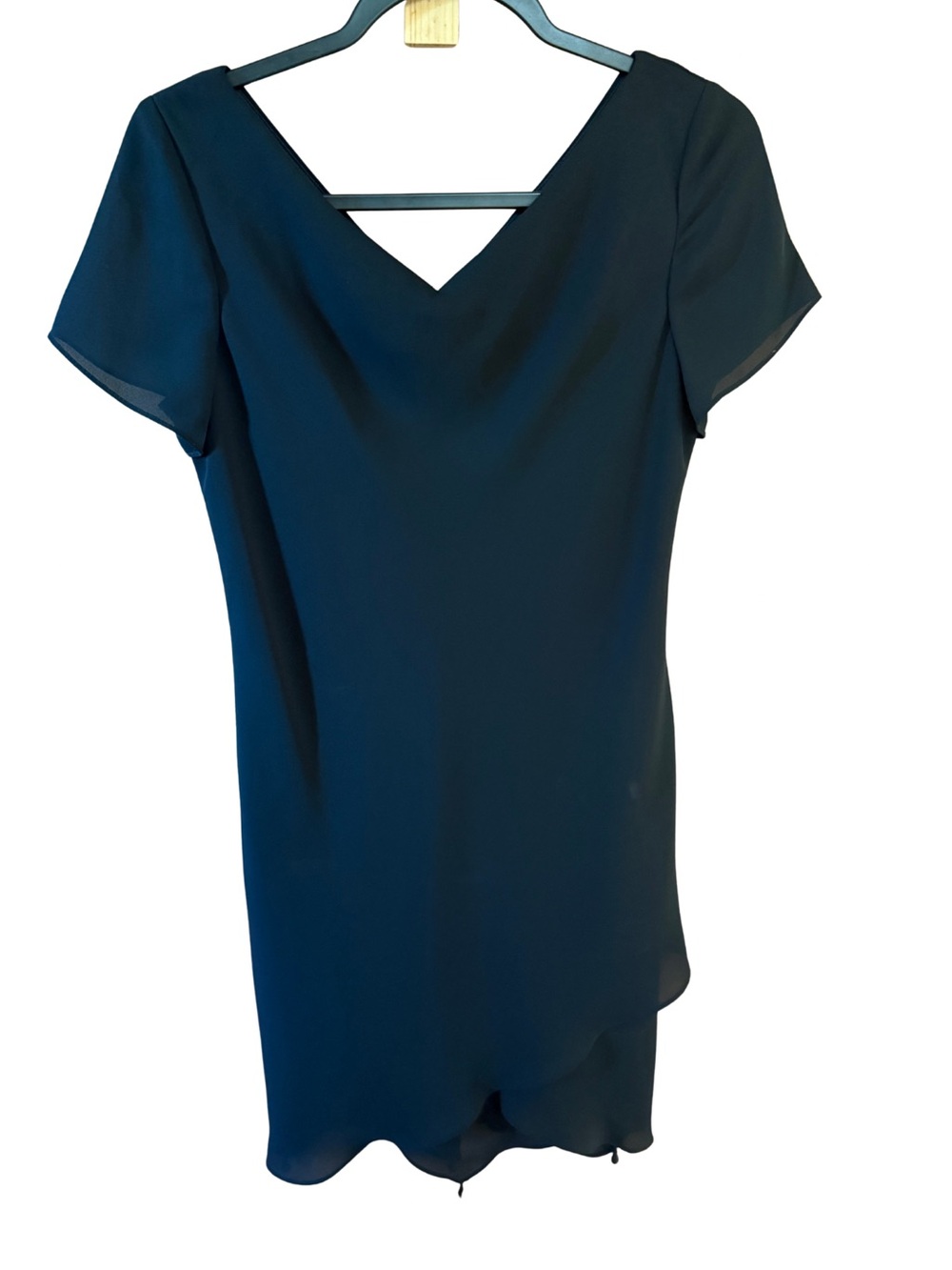 Little Black V-Neck Dress